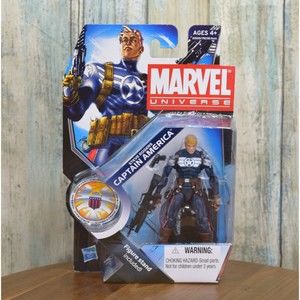 Marvel Universe Steve Rogers Captain America Series 3 #021  3.75” Figure New